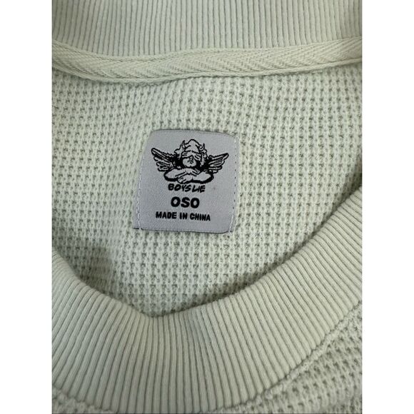 BOYS LIE On The Rocks Thermal Crewneck - Sold Out - Hard to Find - Picture 6 of 12